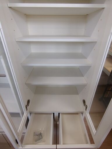 リユースのサカイ浦和店【F007】 食器棚 ブラウン レンジ台 ナチュラル