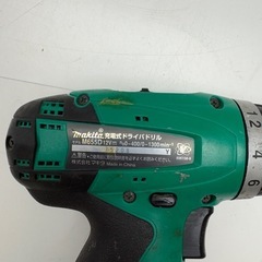 中古　makita マキタ　12V　充電式 ドライバドリル M655D　動作確認済　電動工具の画像
