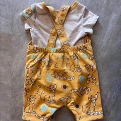Disneybabyサロペット風ロンパースの画像