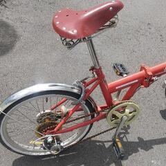  取引成立しました  ２０インチ折り畳み自転車の画像