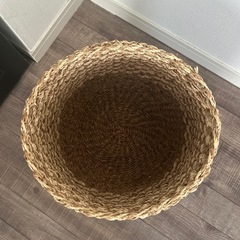 鉢カバー　ラタン　カゴ　編み籠の画像