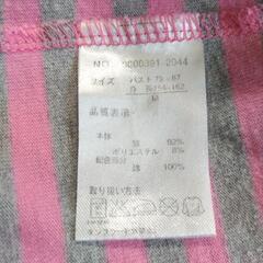 140cm フード付き半袖シャツ＆スカート＋おまけで長袖肌着5枚セット　全部で100円の画像