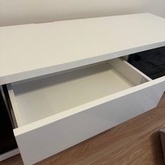 幅150 ローボード(クローガ150LB WH） テレビ台 TV台 TVボード テレビボード ニトリの画像