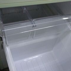 （2025.07.31お買い上げありがとうございます）エディオン　2ドア冷蔵庫１４９L　２０２０年製　ANG-RE151-A1　48.5cm幅　ライトグリーン　霜取り　　高く買取るゾウ八幡東店の画像