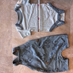 【 新品未使用 】Disneybaby ロンパースの画像