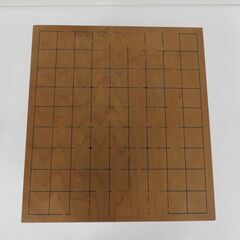 木製 脚付き将棋盤 厚み18cm ヘソ無しの画像
