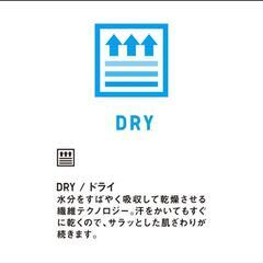 ユニクロ ドライカラーVネックT（半袖・旧モデル）ネイビー M Tシャツ カットソー navyの画像