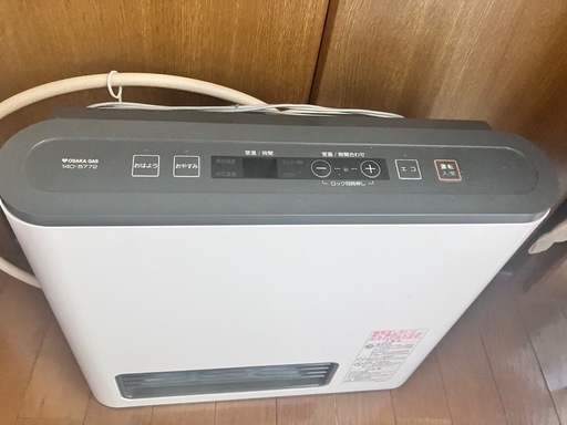 NORITZ ガスファンヒーター　未使用品 NORITZ ガスファンヒーター 都市ガス GFH-4005S-W5 K様専用