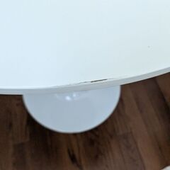 円形テーブルの画像