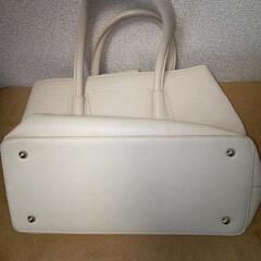 新品【オフホワイト】トートバッグの画像