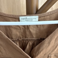 earth music &ecology 半袖チュニック　フリーサイズの画像