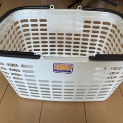 【たくさん入る！】ランドリーバスケットの画像