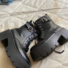 厚底ブーツ　レディース23センチ程の画像