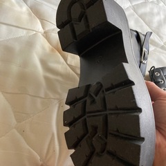 厚底ブーツ　レディース23センチ程の画像
