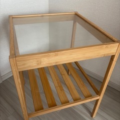 【決まりました】IKEAサイドテーブル　NESNAネスナの画像