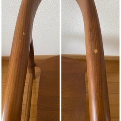 チェア　おしゃれウッド木製の画像