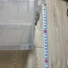衣装ケース　浅めの画像