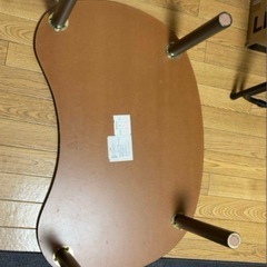引き取り限定！ニトリ テーブル ブラウンの画像