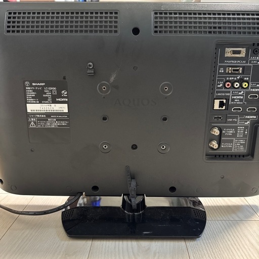 【ジャンク】液晶テレビ　SHARP LED AQUOS LC-22K90-W Amazon | シャープ 22V型 フルハイビジョン 液晶テレビ ブラック
