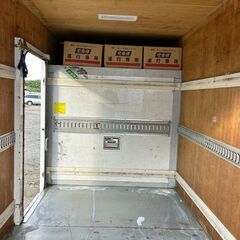 防災備蓄コンテナNO.6、外寸長さ455cm、保冷、鍵／横ドア付き、間仕切り、内寸高さ208.5cm　●倉庫.農漁業.バイクガレージ　●福岡（ウ）の画像