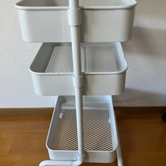 山善　バスケットトローリーの画像