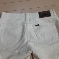 Lee  ホワイトデニムの画像