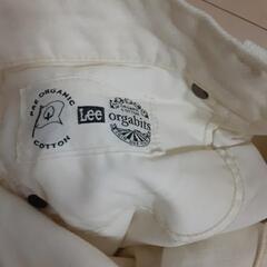 Lee  ホワイトデニムの画像