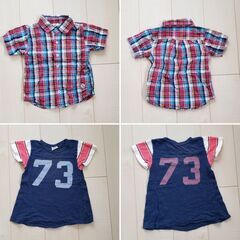 【話し中】100　男の子半袖Tシャツ等トップス8枚セット！まとめ売り②の画像