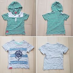 【話し中】100　男の子半袖Tシャツ等トップス8枚セット！まとめ売り②の画像