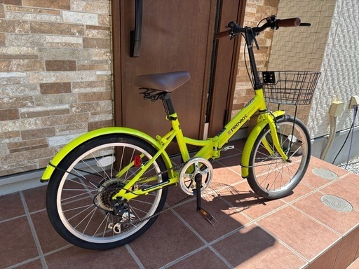 (取引中)　折りたたみ自転車美品！町田市より