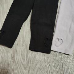 プティマイン　ズボン２着　８０サイズの画像