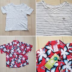 【話し中】100　男の子半袖Tシャツ等トップス8枚セット！まとめ売り①の画像