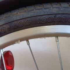 折りたたみ自転車の画像
