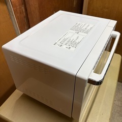 山善 電子レンジ フラットテーブル 2018年製の画像