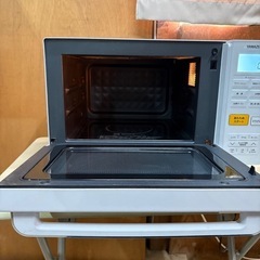 山善 電子レンジ フラットテーブル 2018年製の画像