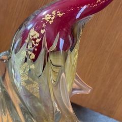 マルティグラス　ガラス置物　鳥の画像