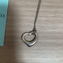 ティファニー　オープンハート　ネックレス　ペンダント　Tiffany シルバーの画像