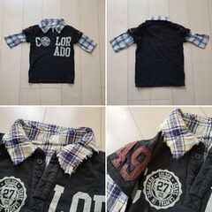 【話し中】110　男の子半袖Tシャツ等トップス7枚セット！まとめ売り④の画像