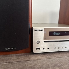 KENWOOD 　オーディオ　コンポ　スピーカーセットの画像