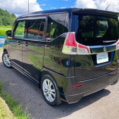 ソリオ 28年 車検9年8月 4WD 衝突軽減 左側電動 ナビ アラモ二 BT ハイブリッドの画像