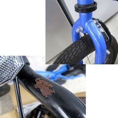 STRIDER 14x ファーストペダルバイク ブルー 14インチ ストライダー ペダルユニット付き 3～7歳 札幌市北区屯田の画像