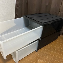 収納ケース 2つセット(取引済)の画像