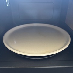 中古　動作確認済　電子レンジ　赤の画像