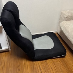 無段階リクライニング座椅子＆カバーの画像
