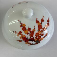 【ジャングルジャングル守口店】錦松梅　有田焼　容器の画像