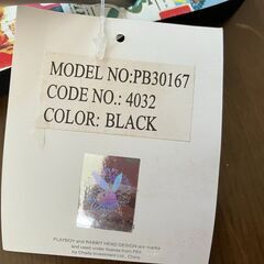 97：PLAYBOY　ビーチサンダル　未使用　Mサイズ　黒　サンダル　草履の画像
