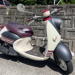 【New】希少 美品 実働 BT新品 バリ溝 ヤマハ SA54J ビーノデラックス 4スト 原付 バイク スクーターの画像