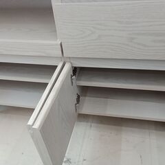 リユースのサカイ栃木店★ジモティ割あり★ ベガコーポレーション ミドルレンジボード ベージュ W120×D46.5×H98 クリーニング済み TC9831の画像