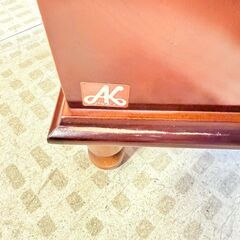 アケボノ工芸 電話台 レトロ アンティークの画像