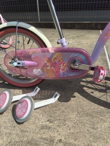 子供用プリンセス自転車